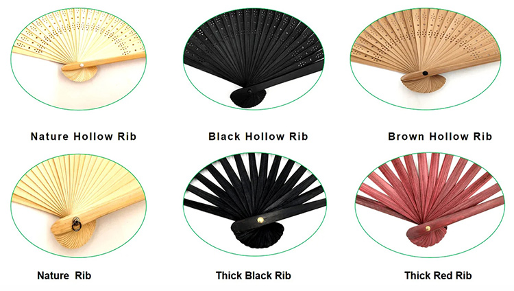 Hand Fans Different Material for Fan