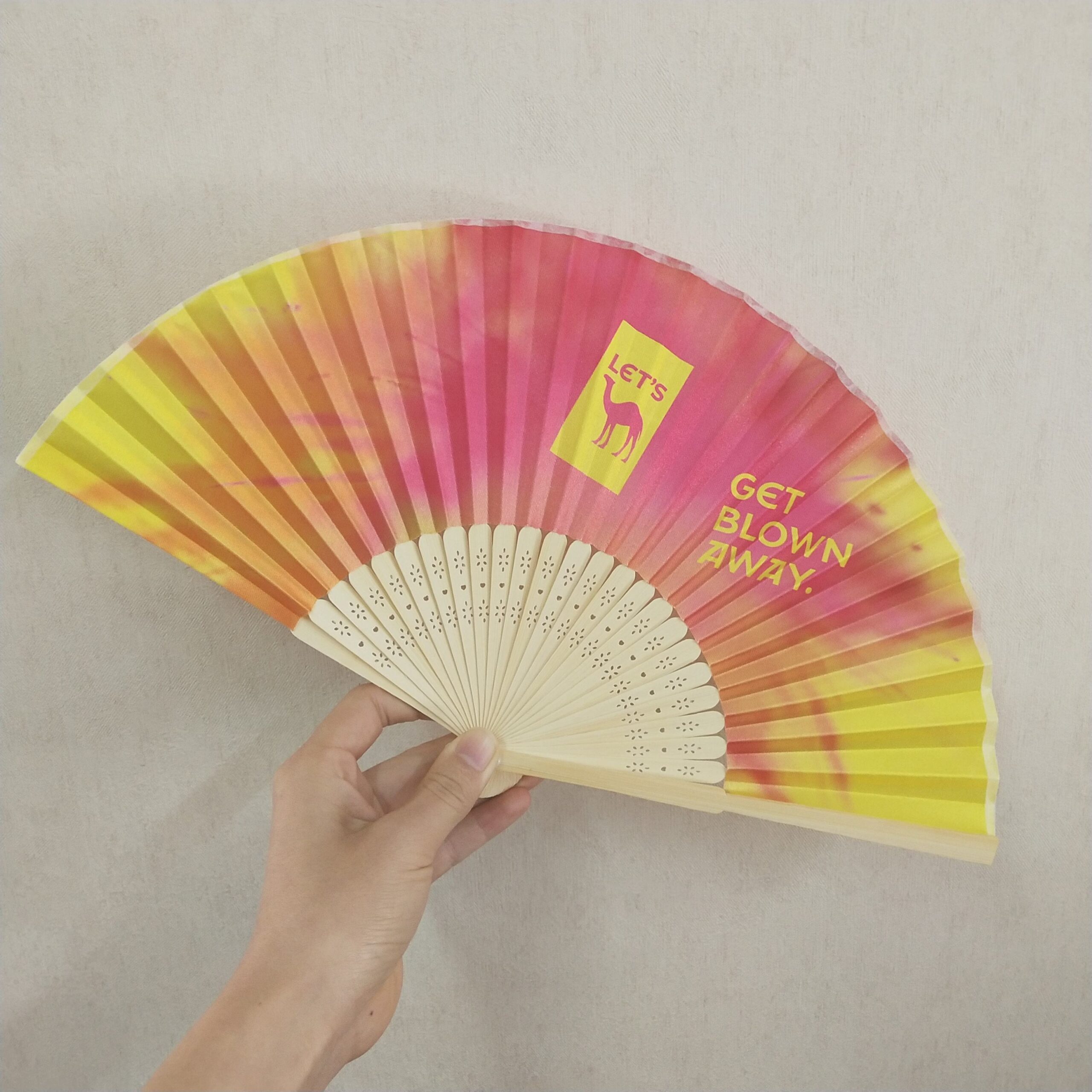 Free Sample Low MOQ 21cm Mini Hand Fan Personalized Bamboo Hand Fan Spanish Fans